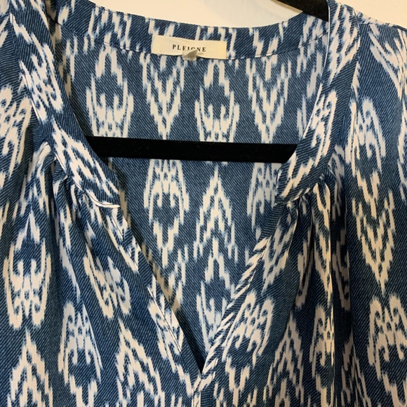 Pleione.  Nordstrom.  XL. Blue.  Loose fit - Picture 3 of 4